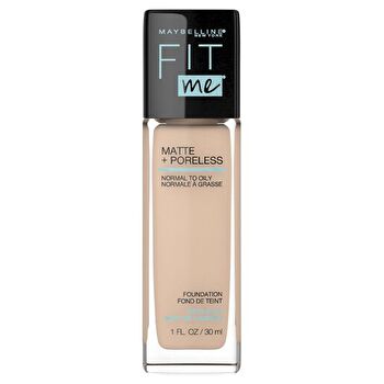 Maybelline Fit Me Matte & Poreless Mattifying Liquid Foundation - Creamy Beige 122