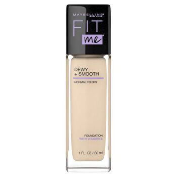 Maybelline Fit Me Dewy & Smooth Luminous Liquid Foundation - Porcelain 110 30mL