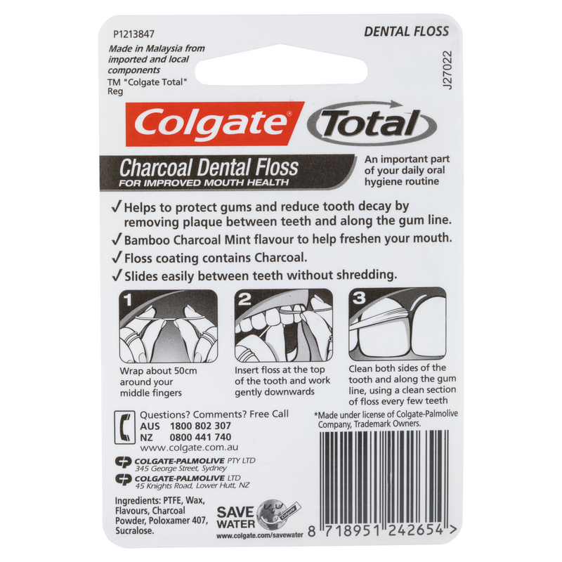 Colgate Ribbon Total Charcoal 25M