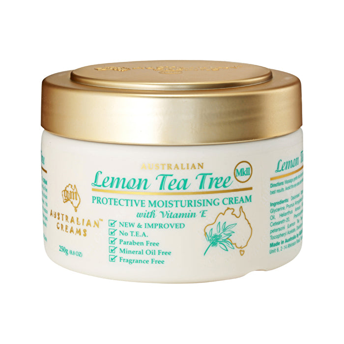 Australian Creams Mk Ii Australian Creams MkII Lemon Tea Tree Protective Moisturising Cream with Vitamin E 250g