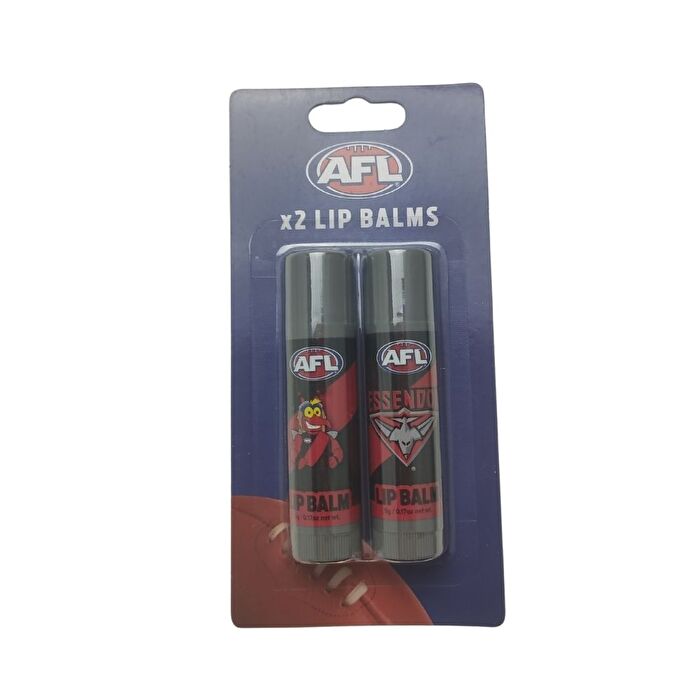 Afl Lip Balm Two Pack Essendon