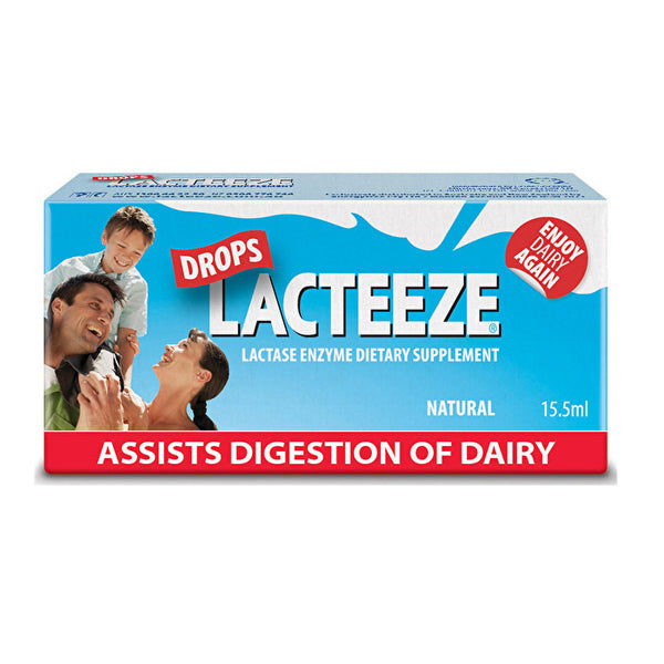 LACTEEZE BY ALLERGY FREE Lacteeze Drops (natural) 15.5ml