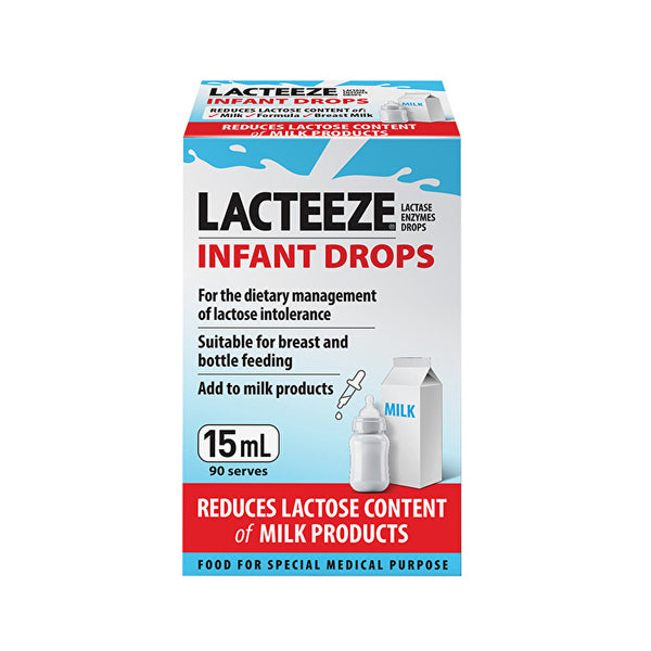 LACTEEZE BY ALLERGY FREE Lacteeze Infant Drops 15ml