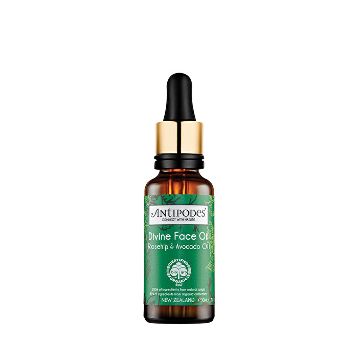 Antipodes Organic Divine Face Oil Organic Avocado Oil & Rosehip 30ml