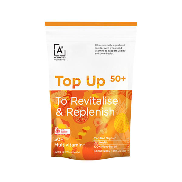 Activated Nutrients Top Up 50+ Multivitamin (To Revitalise & Replenish) 224g