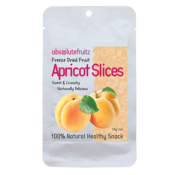 Absolute Fruitz AbsoluteFruitz Freeze Dried Apricot Slices 18g