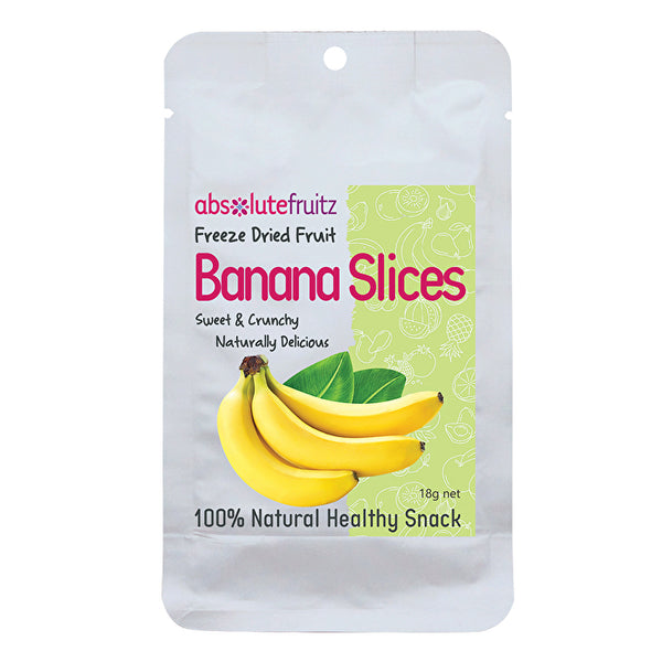 Absolute Fruitz AbsoluteFruitz Freeze Dried Banana Slices 18g