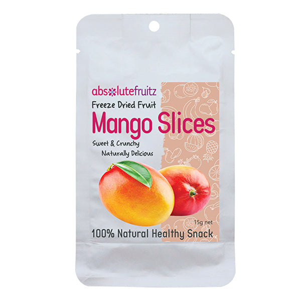 Absolute Fruitz AbsoluteFruitz Freeze Dried Mango Slices 15g