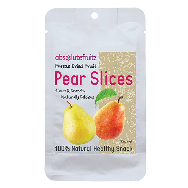 Absolute Fruitz AbsoluteFruitz Freeze Dried Pear Slices 15g