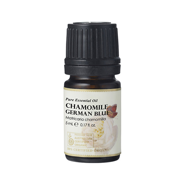 Ausganica 100% Certified Organic Essential Oil Chamomile German Blue 5ml