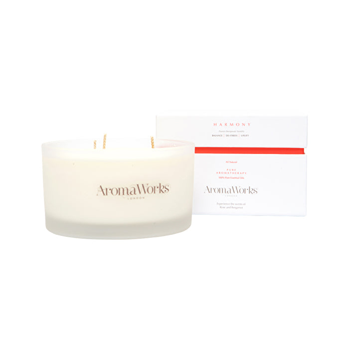 AromaWorks 3 Wick Candle Harmony Large 400g