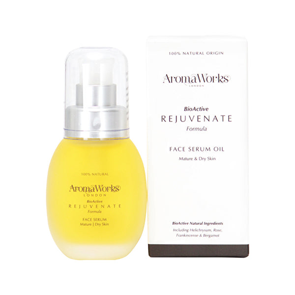 AromaWorks Face Serum Oil Bioactive Rejuvenate Formula 30ml