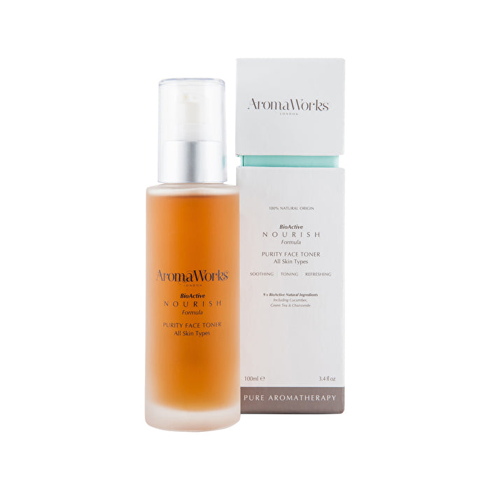 AromaWorks Purity Face Toner Bioactive Nourish Formula 20ml