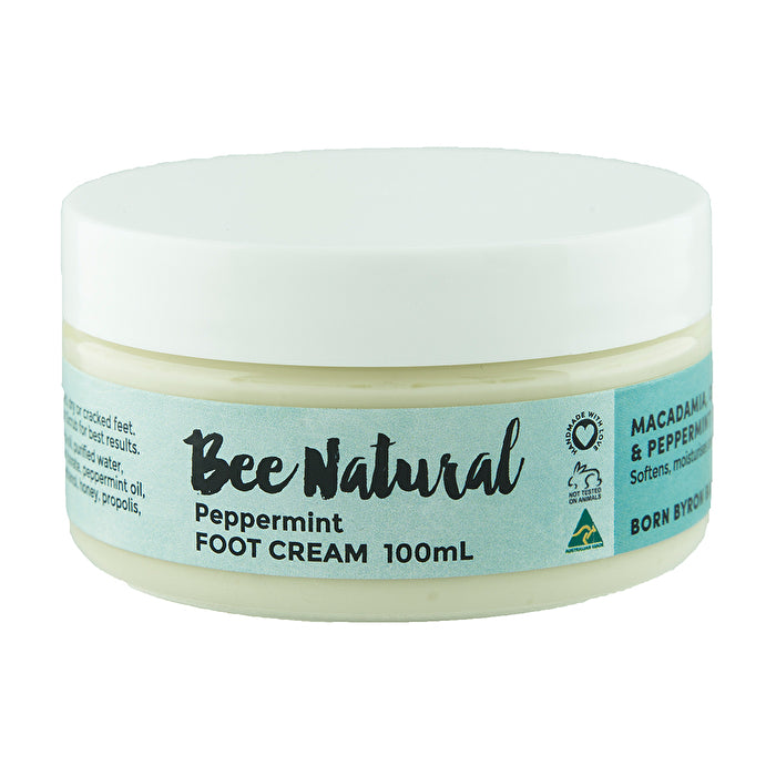 Bee Natural Foot Cream Peppermint 100ml