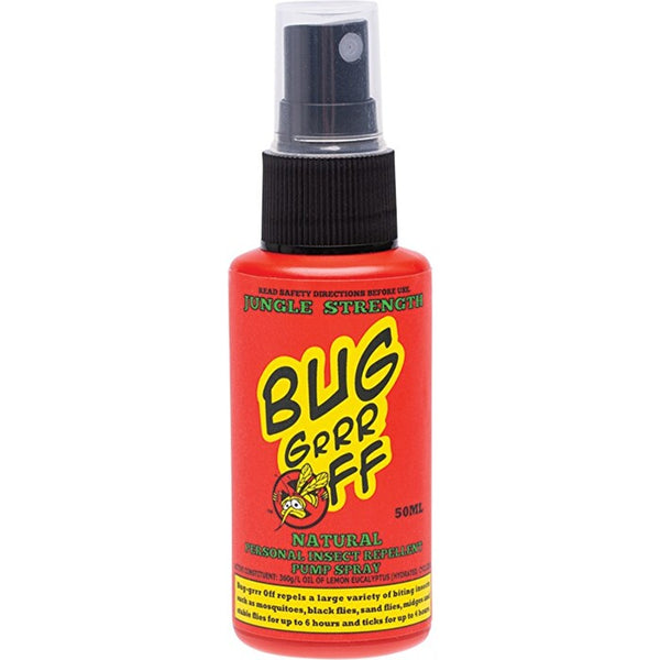 Bug-grrr Off Natural Insect Repellent Jungle Strength 50ml