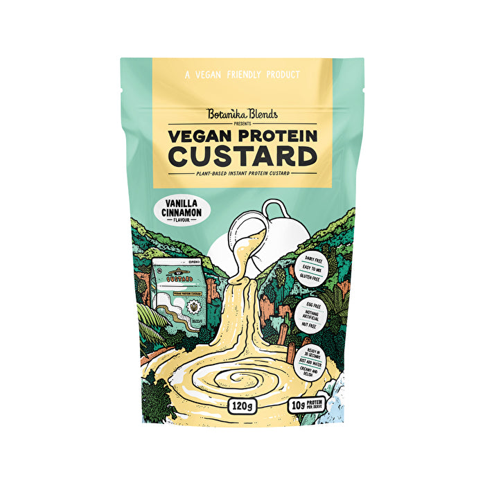 Botanika Blends Vegan Protein Custard Vanilla Cinnamon 120g