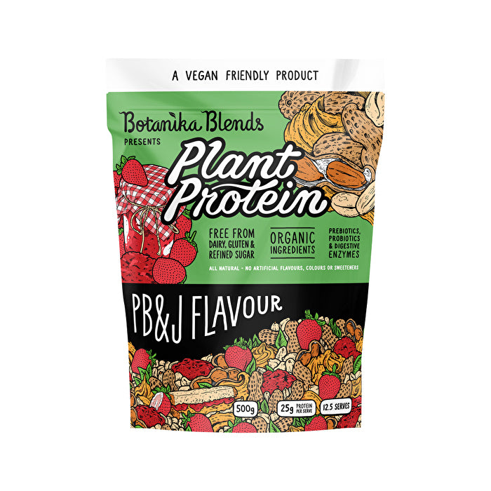 Botanika Blends Plant Protein PB&J (Peanut Butter Jam) 500g