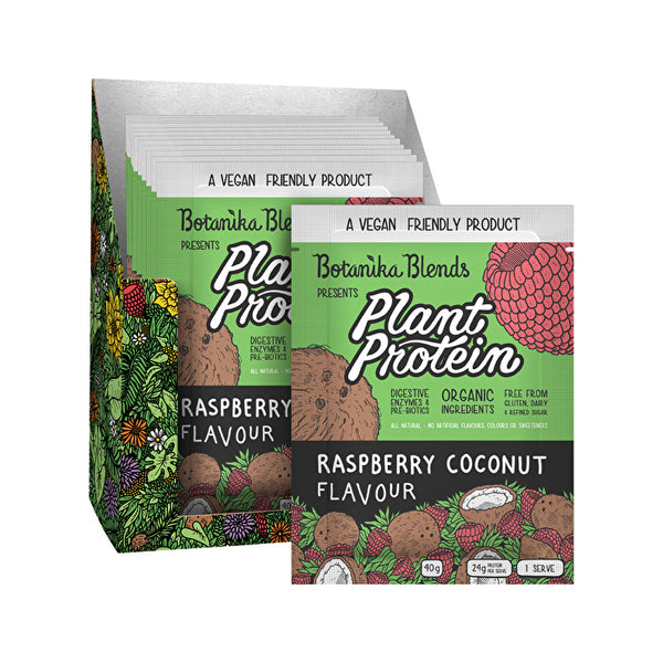 Botanika Blends Plant Protein Raspberry Coconut 12x40g