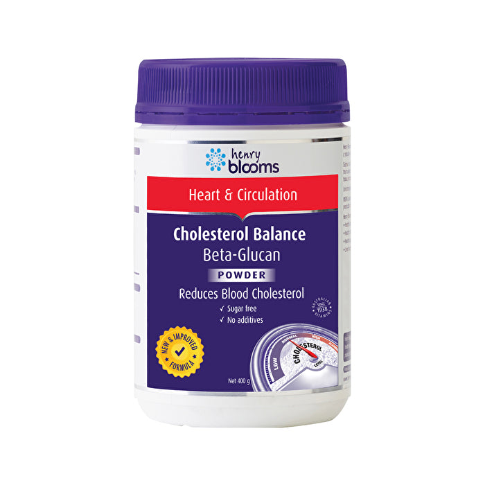 Henry Blooms Cholesterol Balance Beta-Glucan Powder 400g