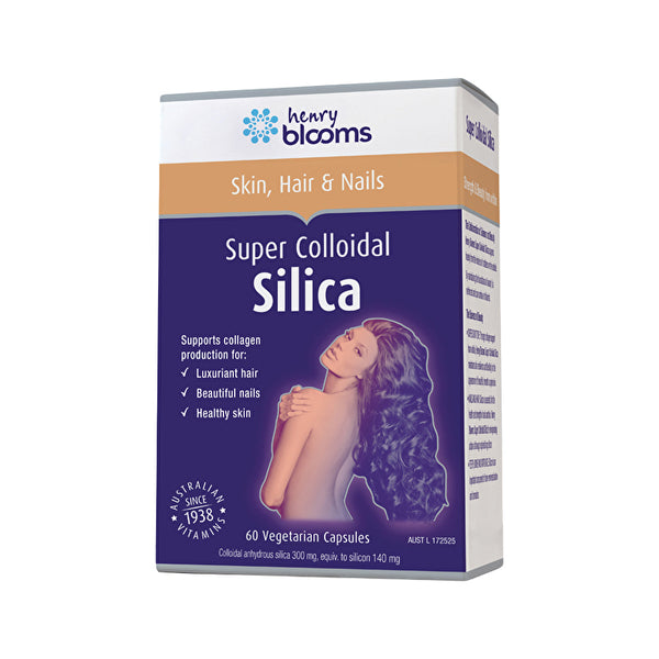 Henry Blooms Super Colloidal Silica 300mg 60vc