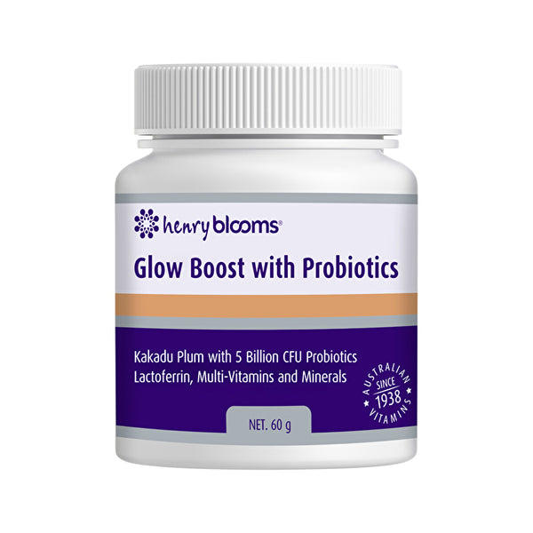 Henry Blooms Glow Boost with Probiotics 60g