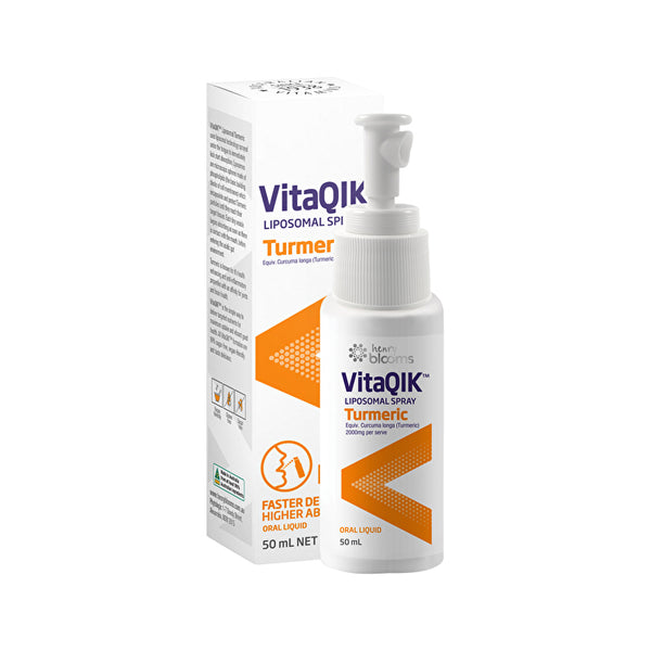 Henry Blooms VitaQIK Liposomal Spray Turmeric 50ml