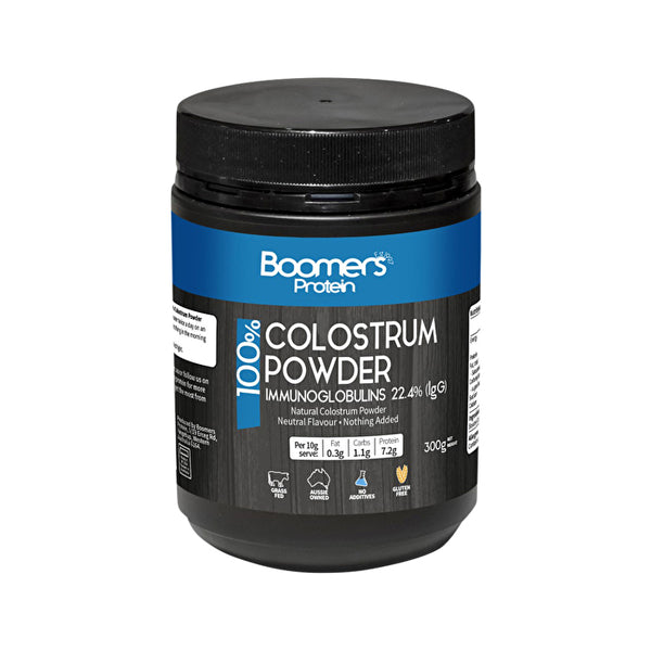 Boomers Protein Boomers 100% Colostrum Powder (Immunoglobulins 22.4% IgG) 300g