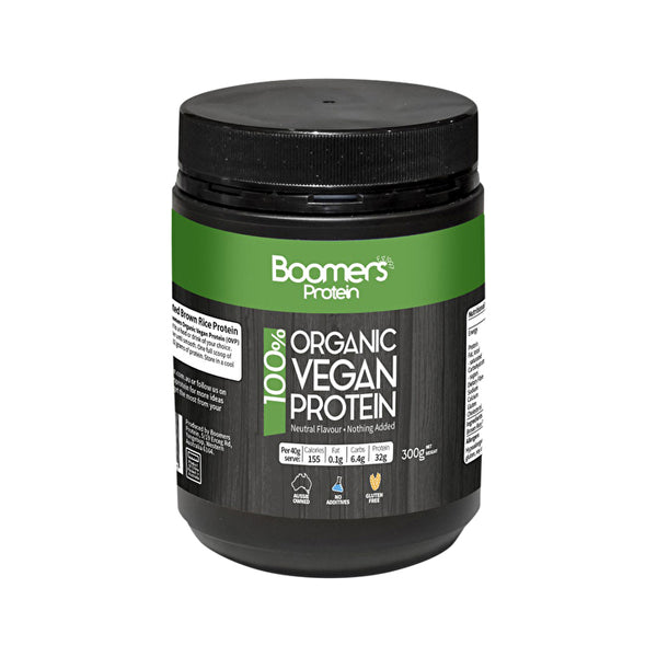 Boomers Protein Boomers 100 perc Organic Vegan Protein 300g