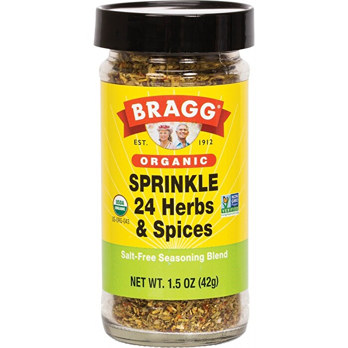 Bragg Seasoning Organic Sprinkle 24 Herb & Spices (Salt-Free) 42g