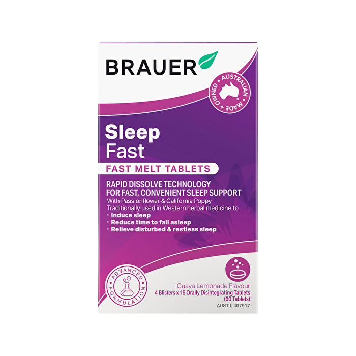 Brauer Sleep Fast Fast Melt Guava Lemonade 60t