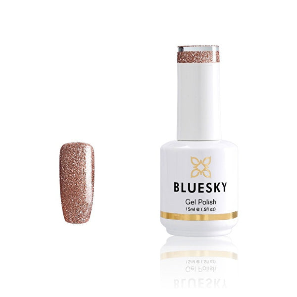 Bluesky 80544 Tinsel Toast Tan Gel Nail Polish 15ml