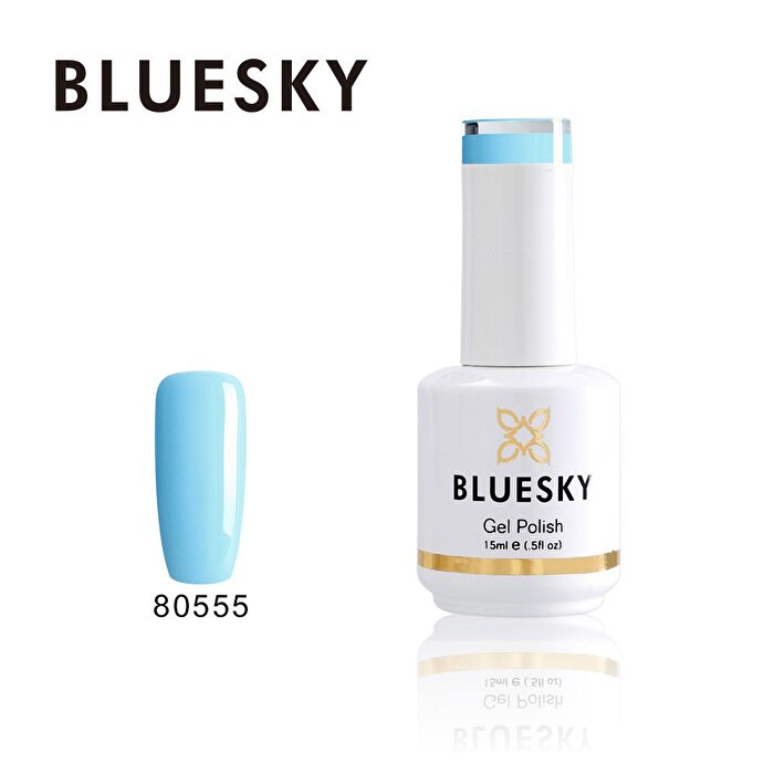 Bluesky 80555 Blue Splash Gel Nail Polish 15ml