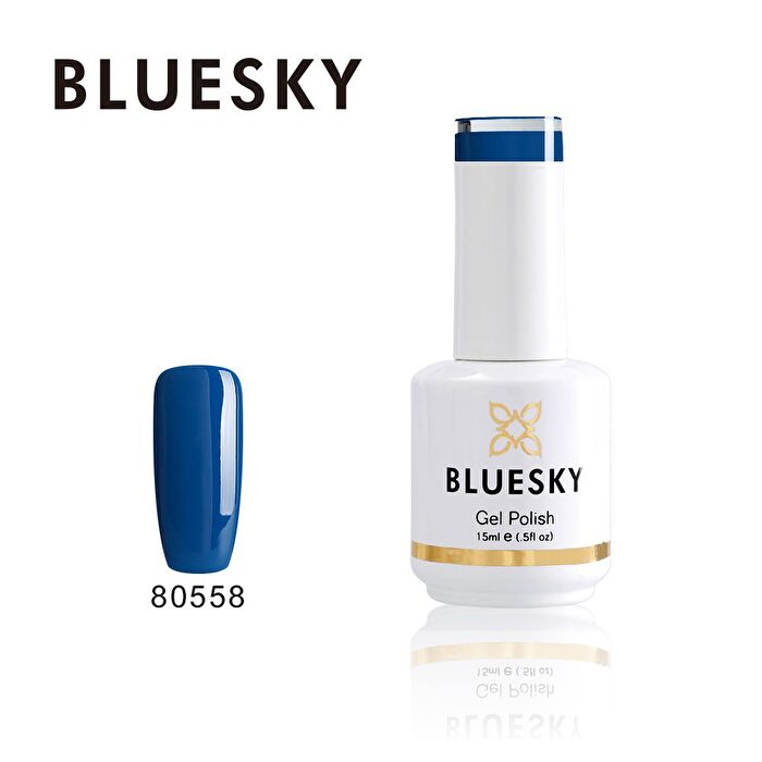 Bluesky 80558 Blue Rapture Gel Nail Polish 15ml