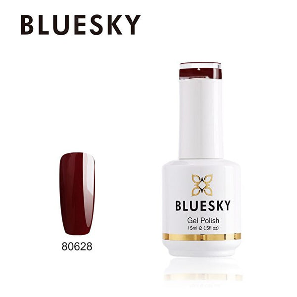 Bluesky 80628 Oxblood Gel Nail Polish 15ml