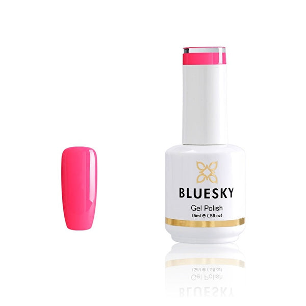 Bluesky 80519 Hot Pop Pink Gel Nail Polish 15ml