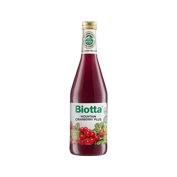 Biotta Organic Mountain Cranberry Plus (Wild Cranberry) 500ml