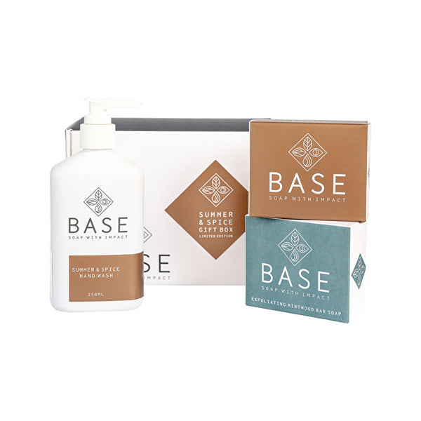 Base (Soap With Impact) Summer and Spice Gift Pack