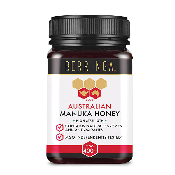 BERRINGA HONEY Berringa Australian Manuka Honey High Strength (MGO 400+) 500g
