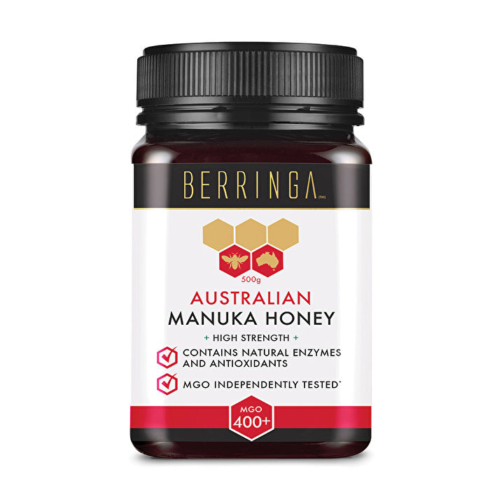 BERRINGA HONEY Berringa Australian Manuka Honey High Strength (MGO 400+) 500g