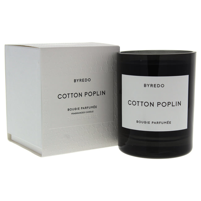 Byredo Cotton Poplin Scented Candle by Byredo for Unisex - 8.4 oz Candle