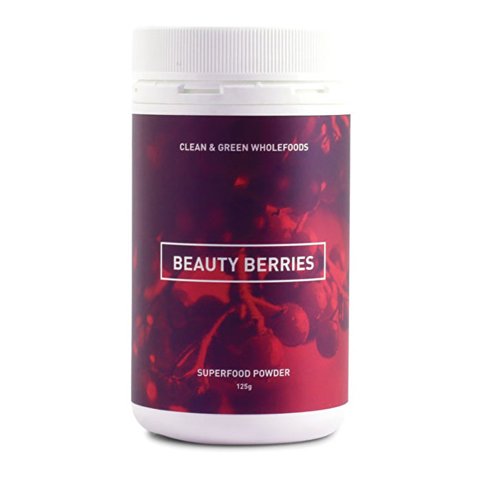 CLEAN & GREEN WHOLEFOODS Clean and Green Wholefoods Beauty Berries 125g