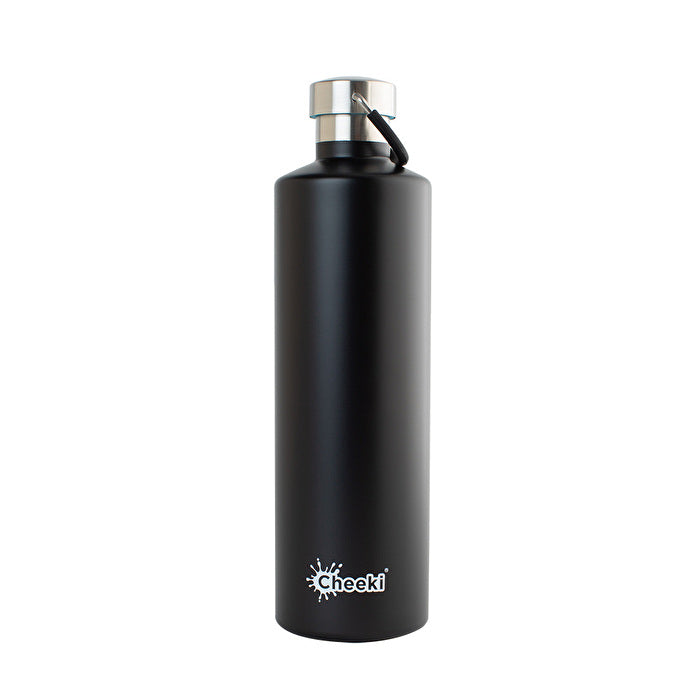 Cheeki Insulated Bottle Classic Matte Black (Large) 1000ml