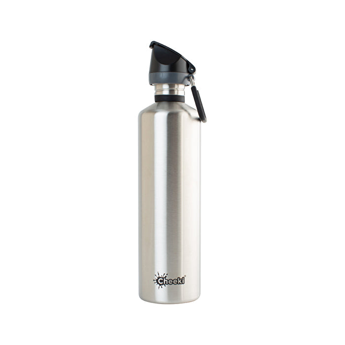 Cheeki Insulated Bottle Classic Silver (Large) 1000ml