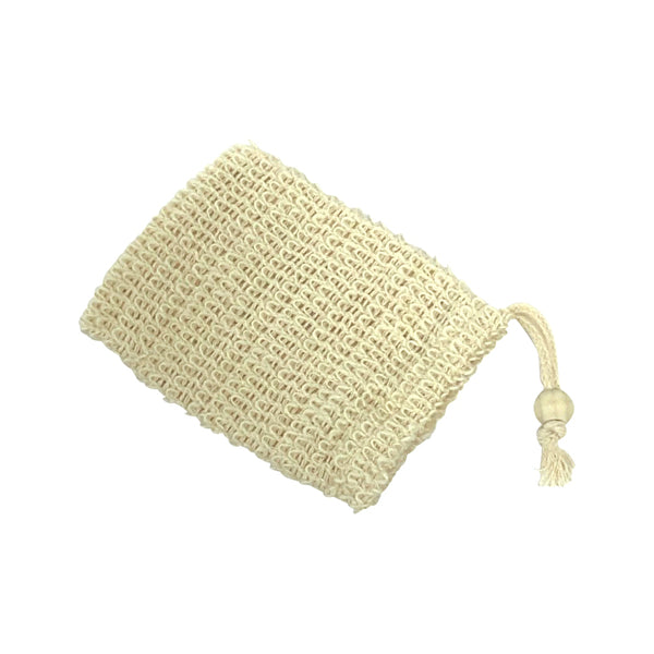 Clover Fields Jute Soap Bag