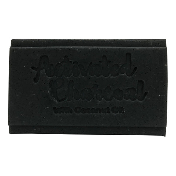 Clover Fields Natures Gifts Activated Charcoal with Coconut Oil Coconut-Base Soap 150g