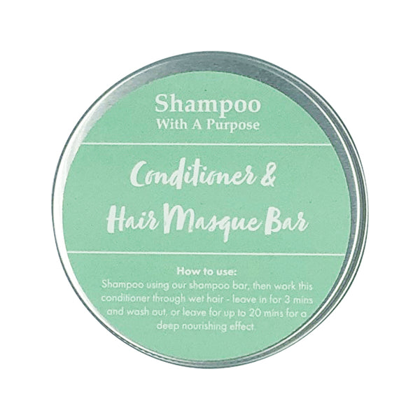Clover Fields Shampoo with a Purpose by Clover Fields "A Little Extra" Bar Conditioner & Hair Masque 90g