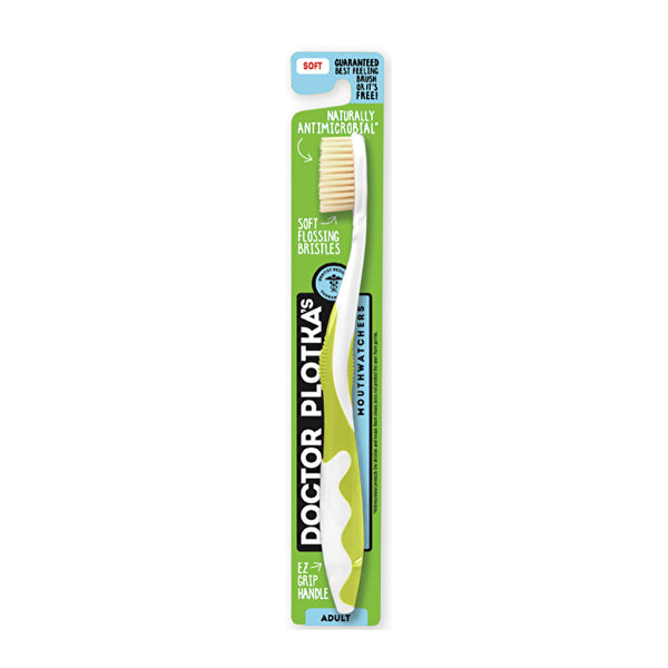 Dr Plotka's Doctor Plotka's Mouthwatchers Toothbrush Adult Soft Green