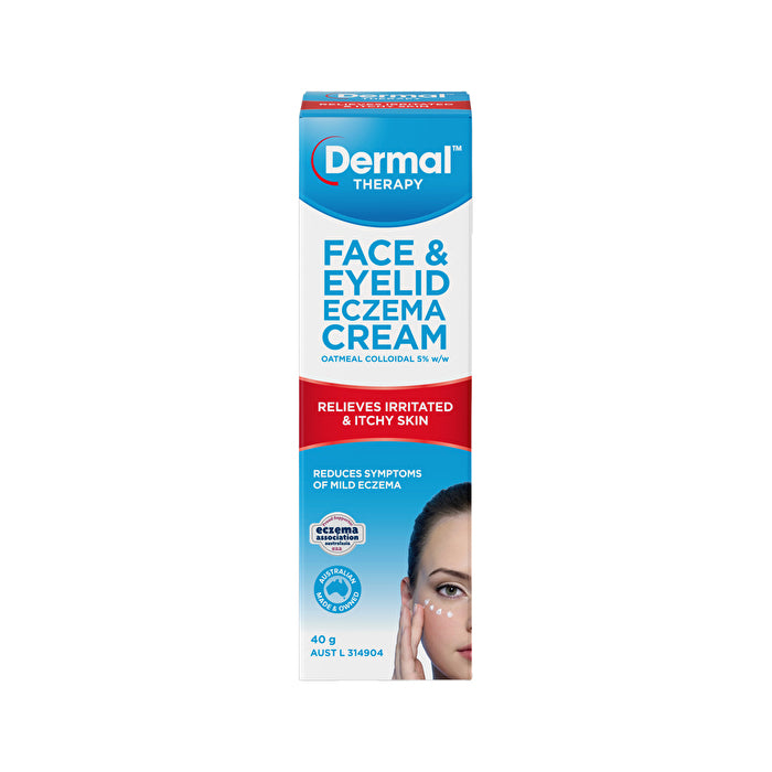 Dermal Therapy Face & Eyelid Eczema Cream (Oatmeal Colloidal) 40g Fresh Beauty Co.
