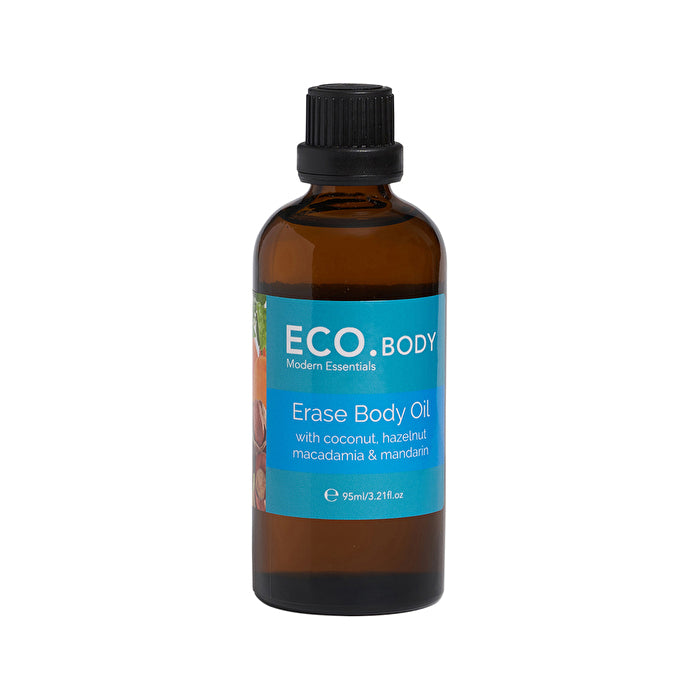 Eco Modern Essentials Body Oil Erase (Coconut, Hazelnut, Macadamia & Mandarin) 95ml