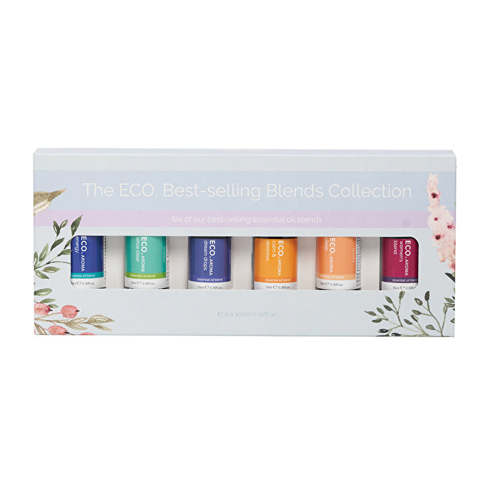 Eco Modern Essentials Aroma Essential Oil Blends Bestselling 10ml x 6 Pack